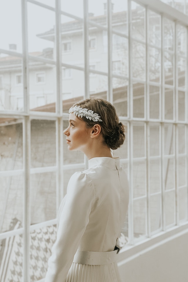 Peinados par novias, cabello lasio